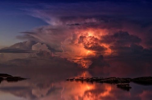 burzowe chmury